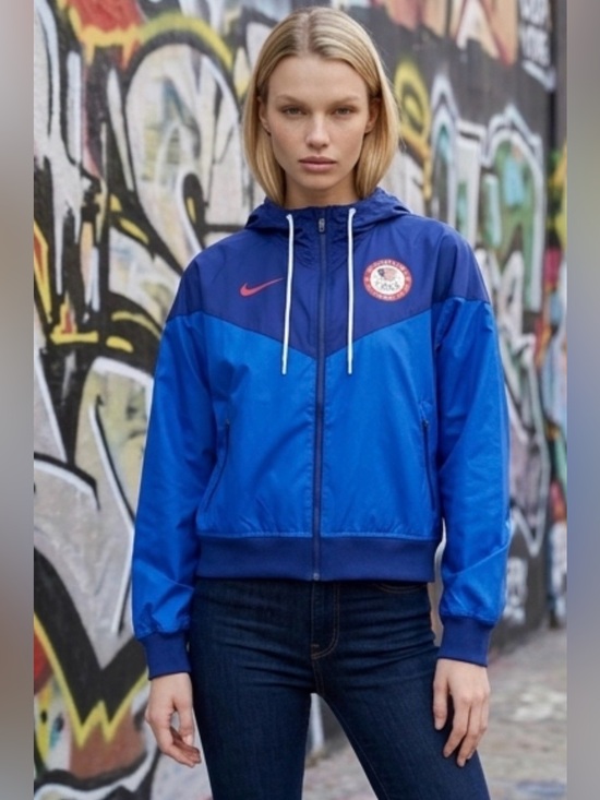 Nike Jackets & Blazers - Nike Red and Blue Team Jacket    NWOT